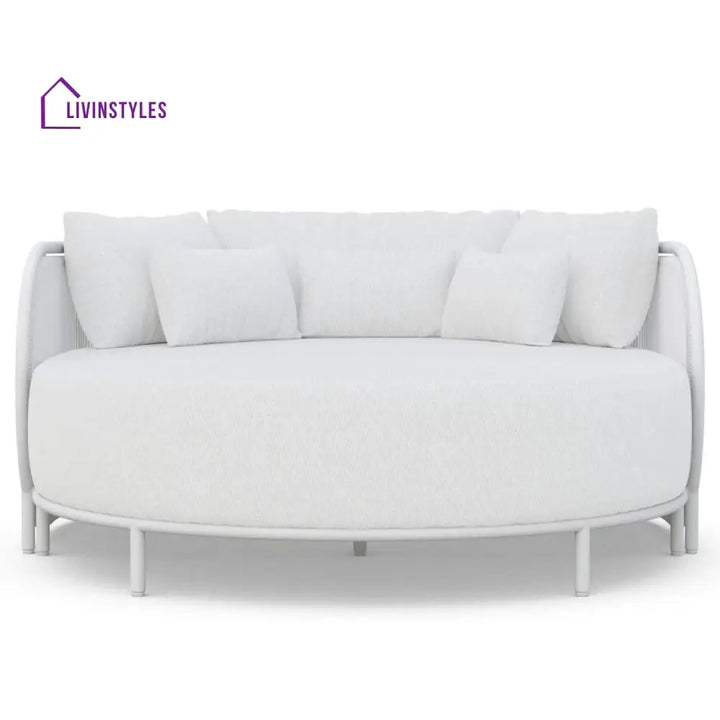 Joan Metal And Rope Outdoor Daybed
