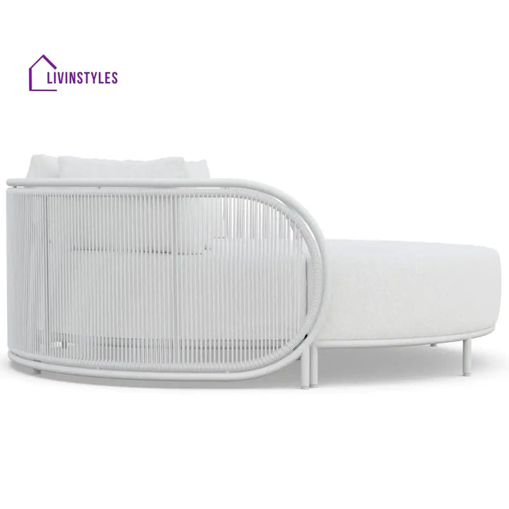 Joan Metal And Rope Outdoor Daybed