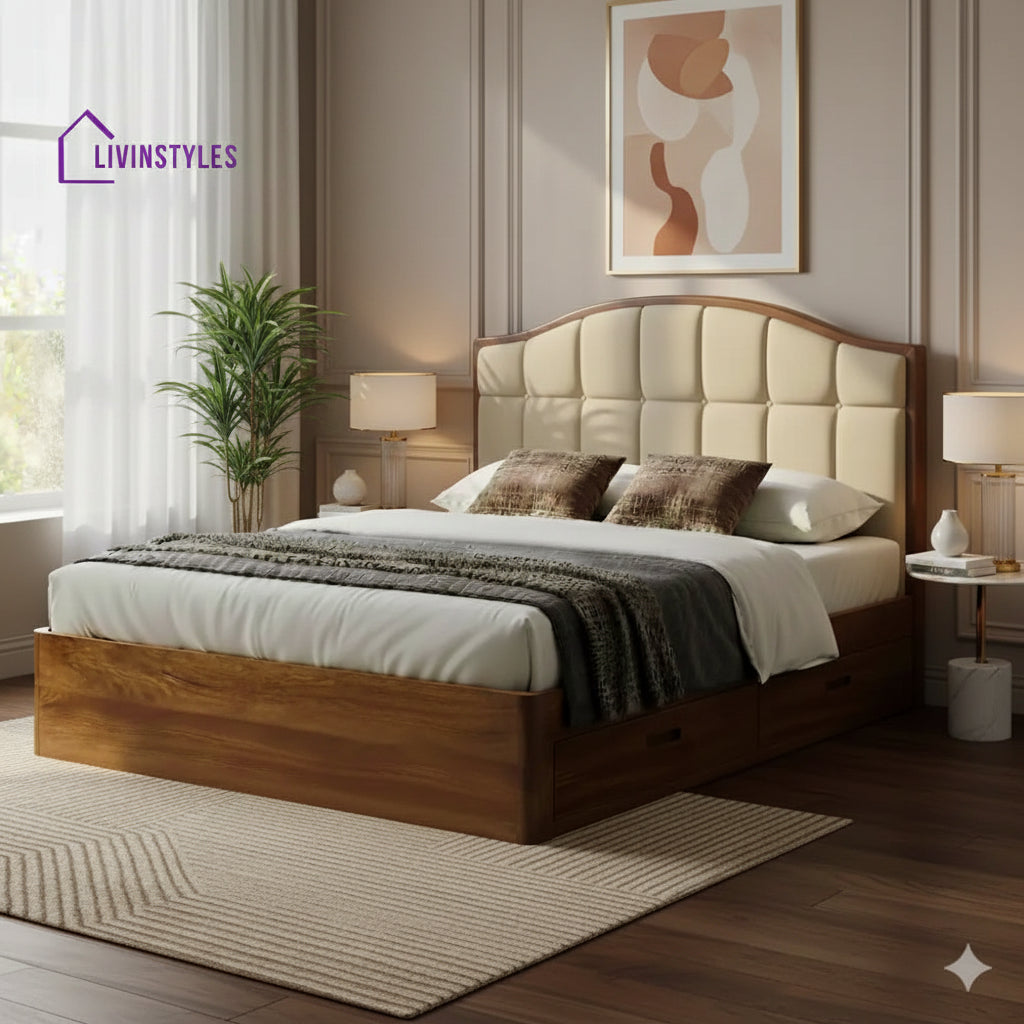 John Premium Sheesham Wood Bed
