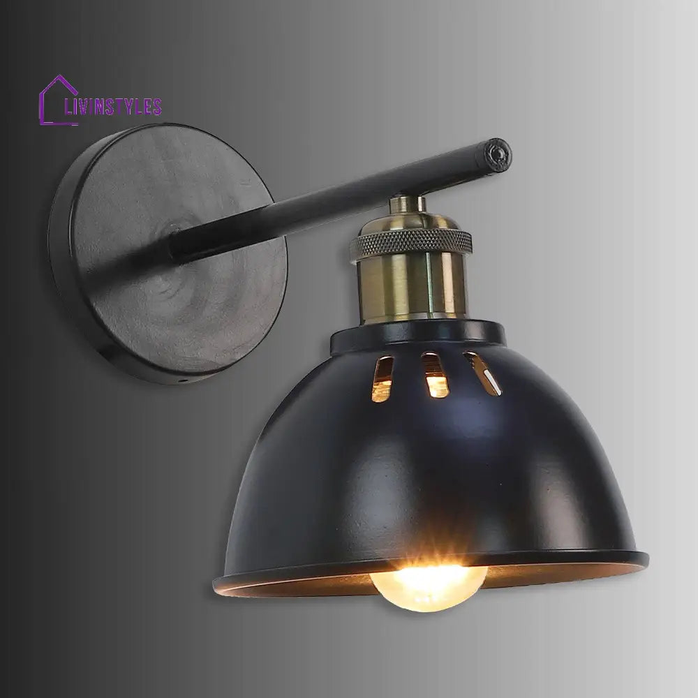 Joongta Black Metal Wall Light By Ss Lightings Lamp