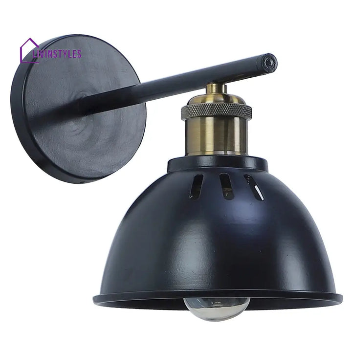 Joongta Black Metal Wall Light By Ss Lightings Lamp