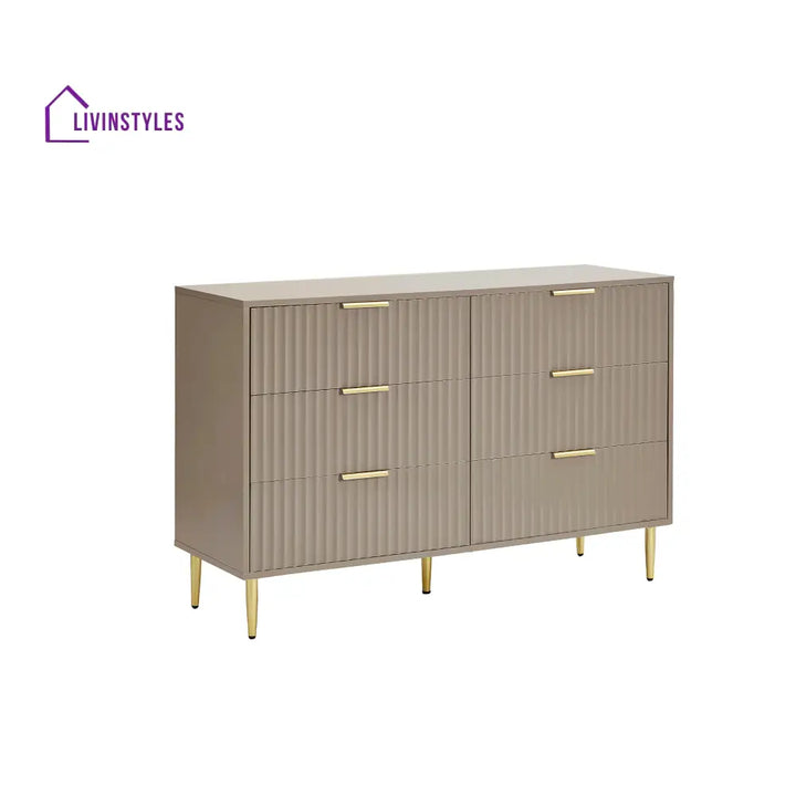 Jorge 6 Drawer Chest for Living Room - Chest of Drawers