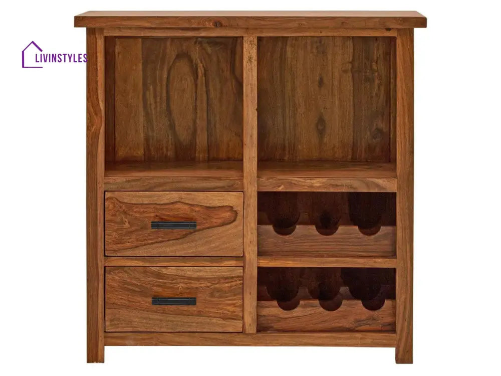 Josefina Sheesham Wood Bar Cabinet