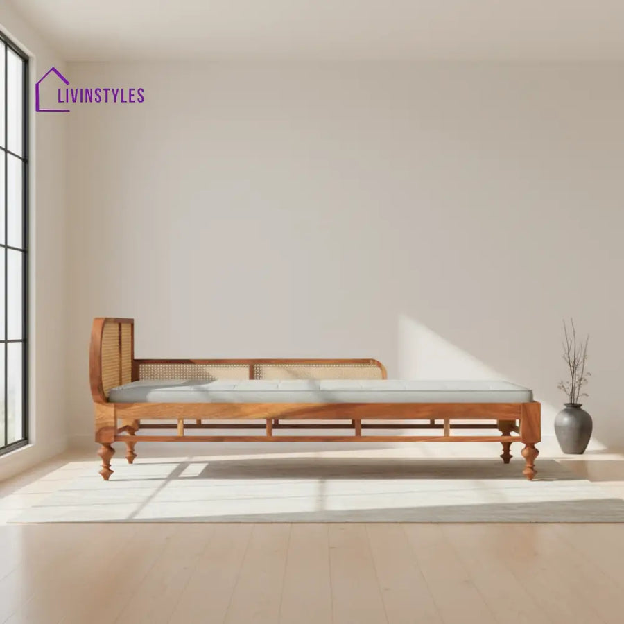 Josefina Sheesham Wood Chaise Lounge | Bench