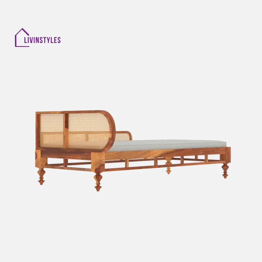 Josefina Sheesham Wood Chaise Lounge | Bench