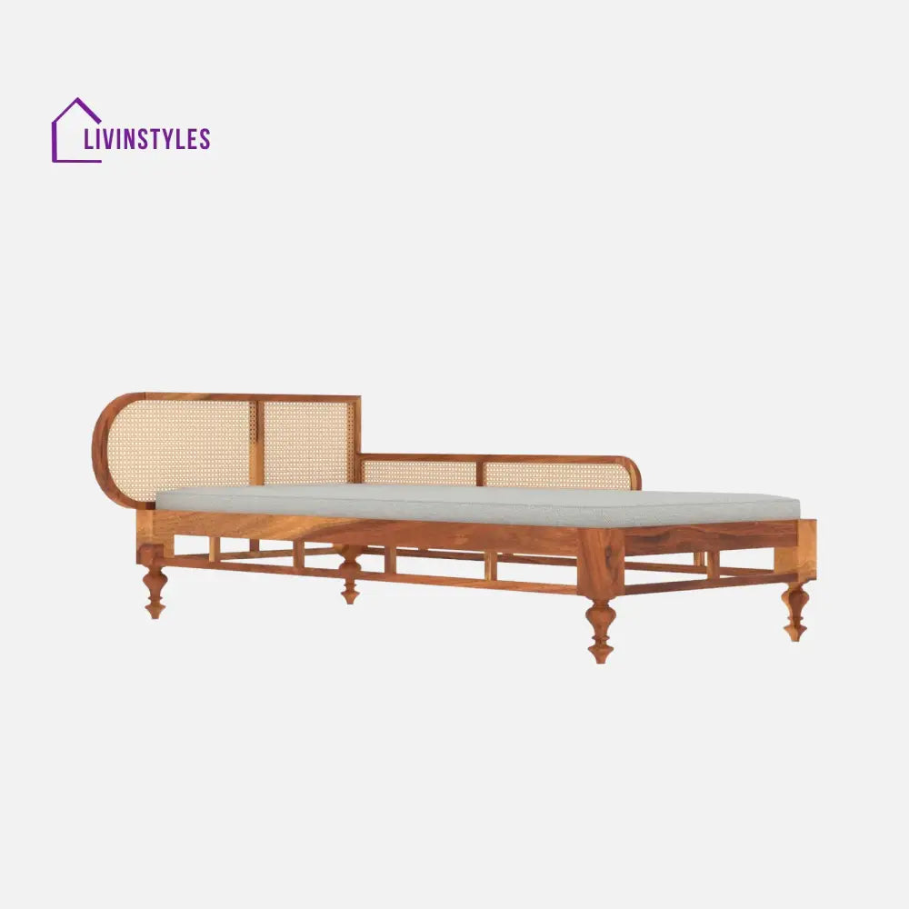Josefina Sheesham Wood Chaise Lounge | Bench
