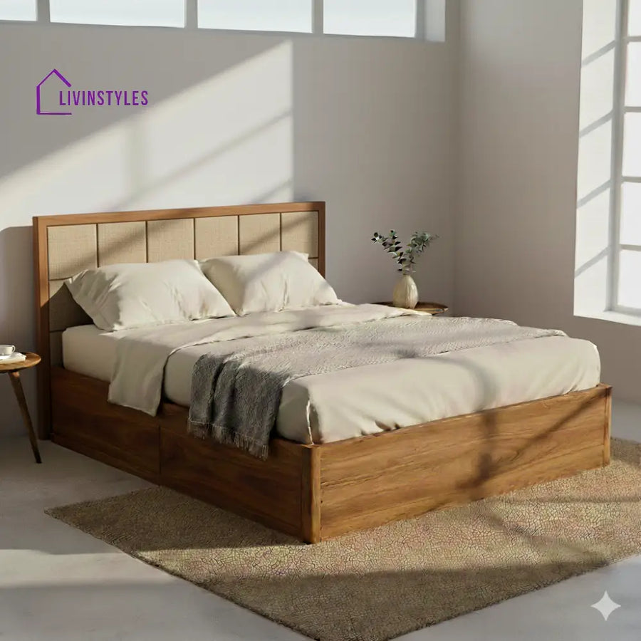 Joshua Premium Sheesham Wood Bed
