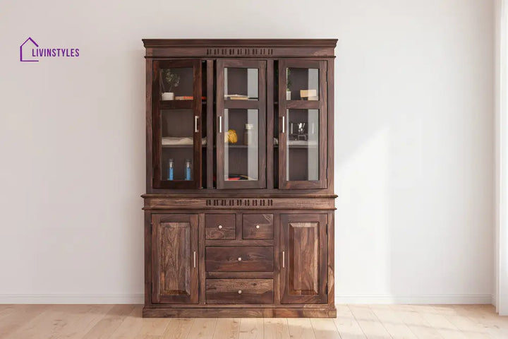 Juana Solid Wood Kitchen Cabinet Storage Cabinet