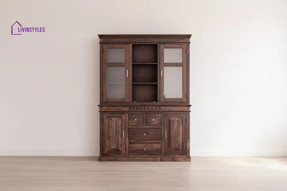 Juana Solid Wood Kitchen Cabinet Storage Cabinet