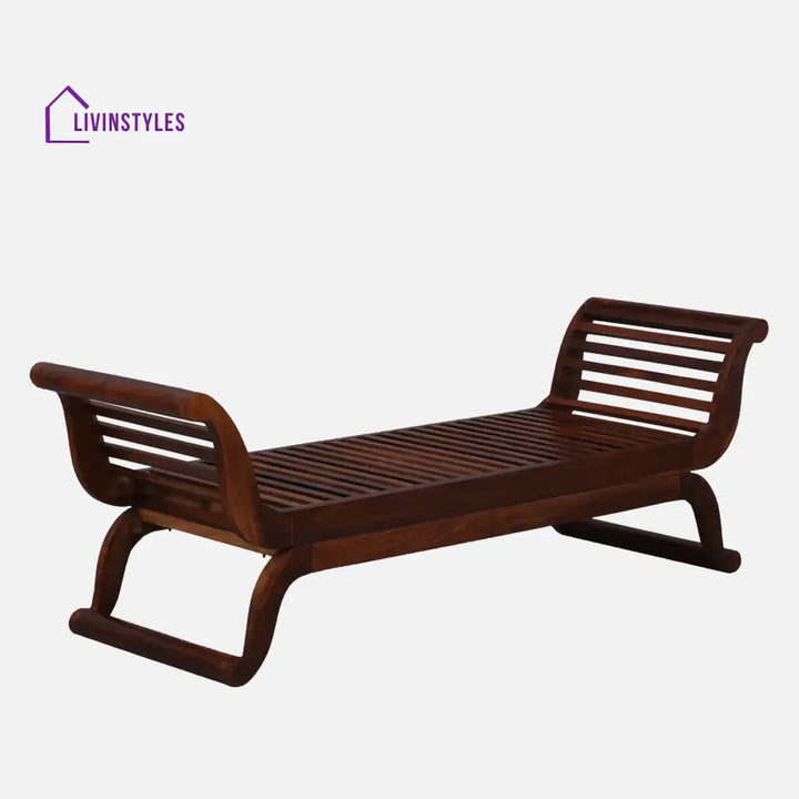 Julia Sheesham Wood Living Room Bench