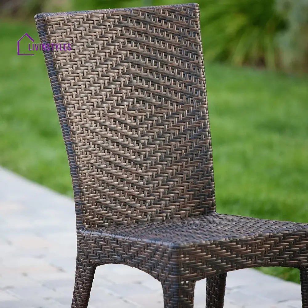 Jumanah Outdoor All-Weather Resistant Rattan Wicker 7-Piece Dining Set - Dining Set