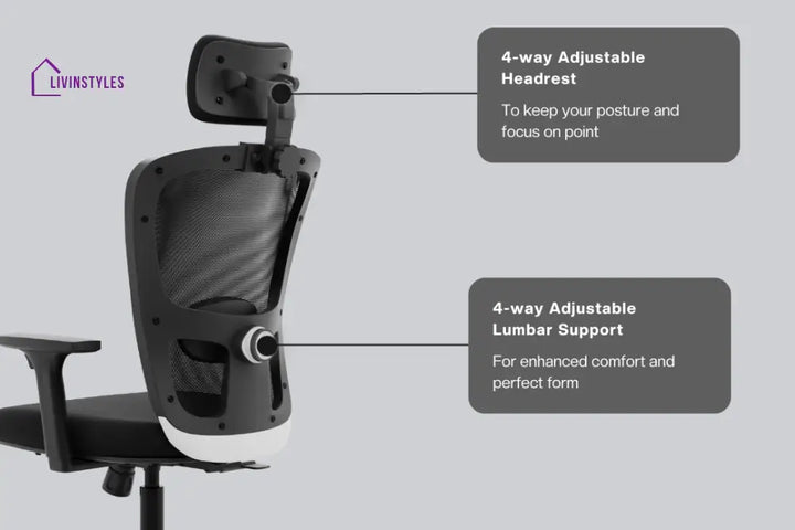Jupiter Superb High Back Mesh Office Chair Efficient Chairs