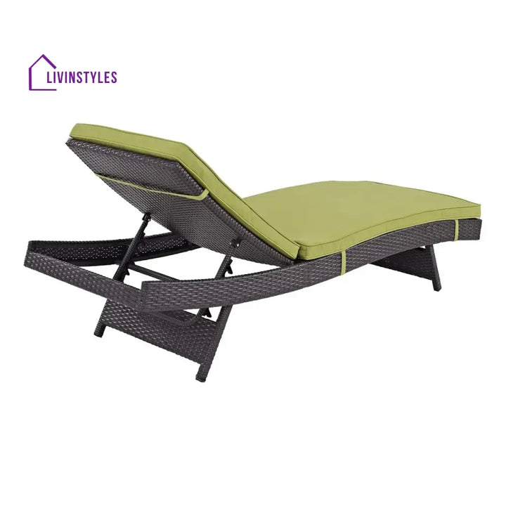 Jutta Outdoor Rattan Wicker Chaise Lounger For Poolside - Lounger Set