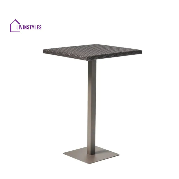 Juwairiya Outdoor Bar Set with High Top Table – All-Weather Rattan - Bar Set