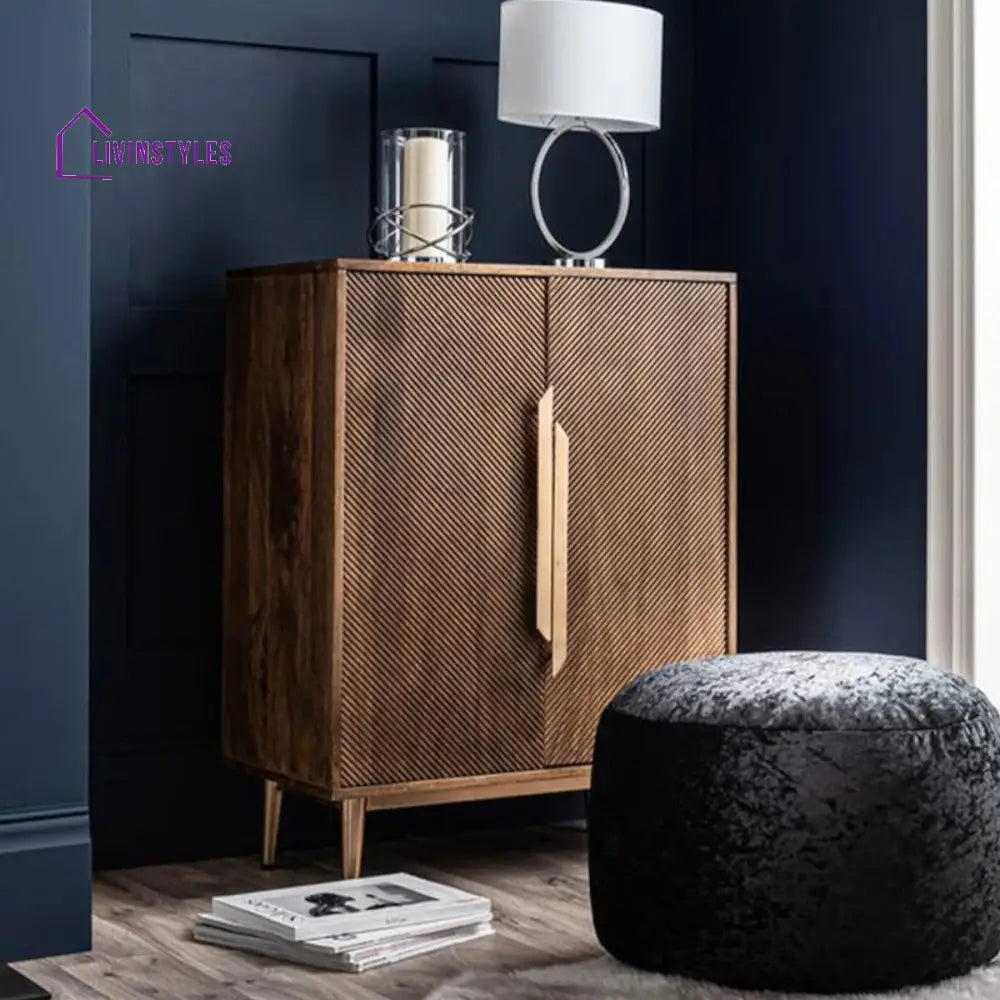 Nismaaya Anne Solid Mango Wood Cabinet