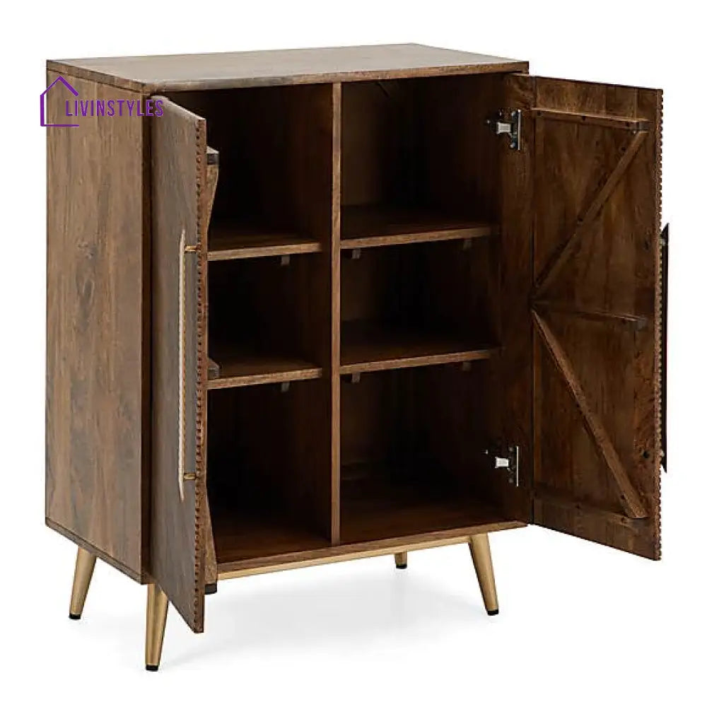 Nismaaya Anne Solid Mango Wood Cabinet