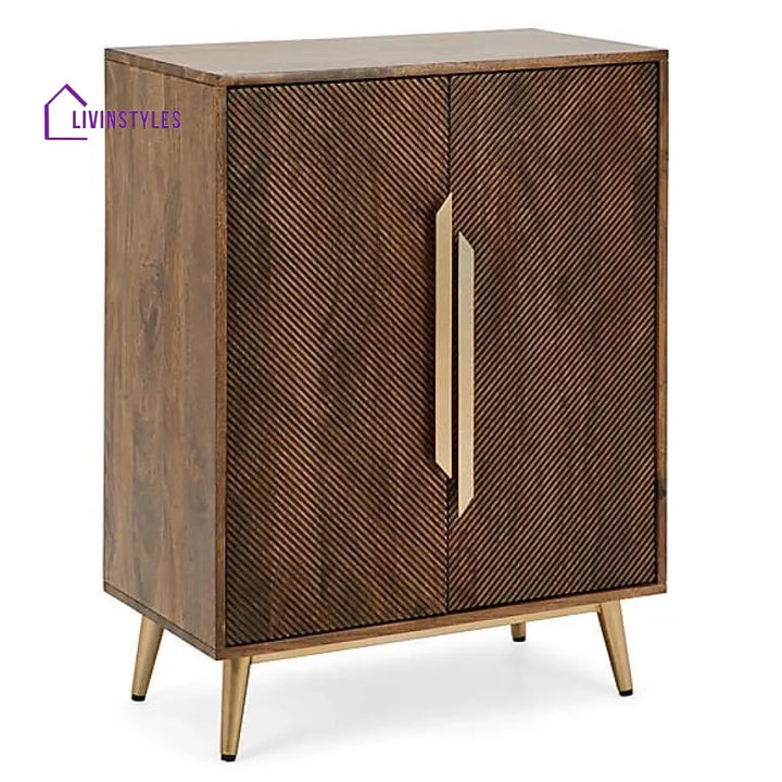 Nismaaya Anne Solid Mango Wood Cabinet