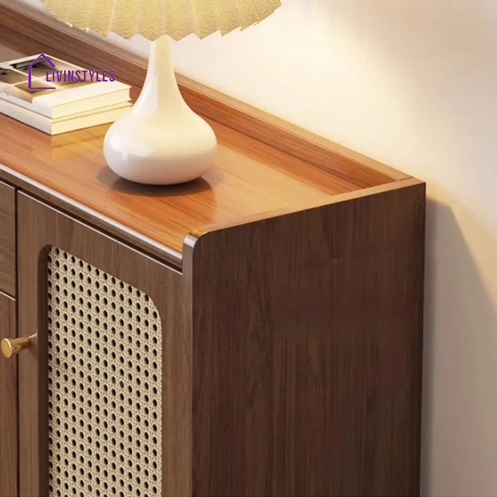 Kabir Solid Wood Shoe Rack for Living Room | Hallway | Entryway
