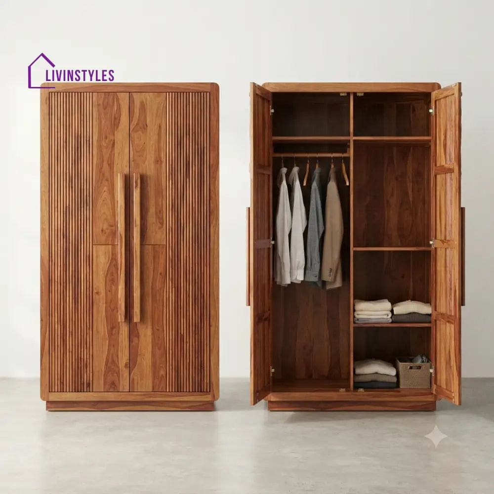 Kalpana Wooden Wardrobe for Clothes | Cupboard for Clothes