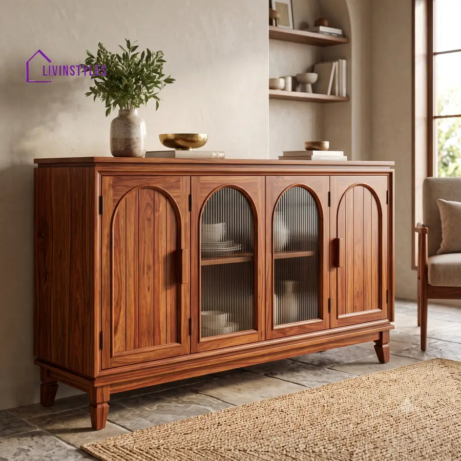 Kalyani Premium Sheesham Wood Sideboard and Cabinet for Living Room