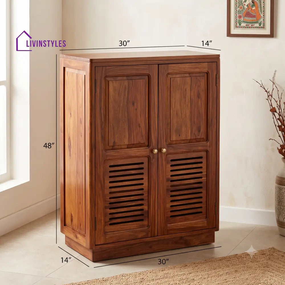 Kalyani Wooden Shoe Rack for Home | Shoe Cabinet
