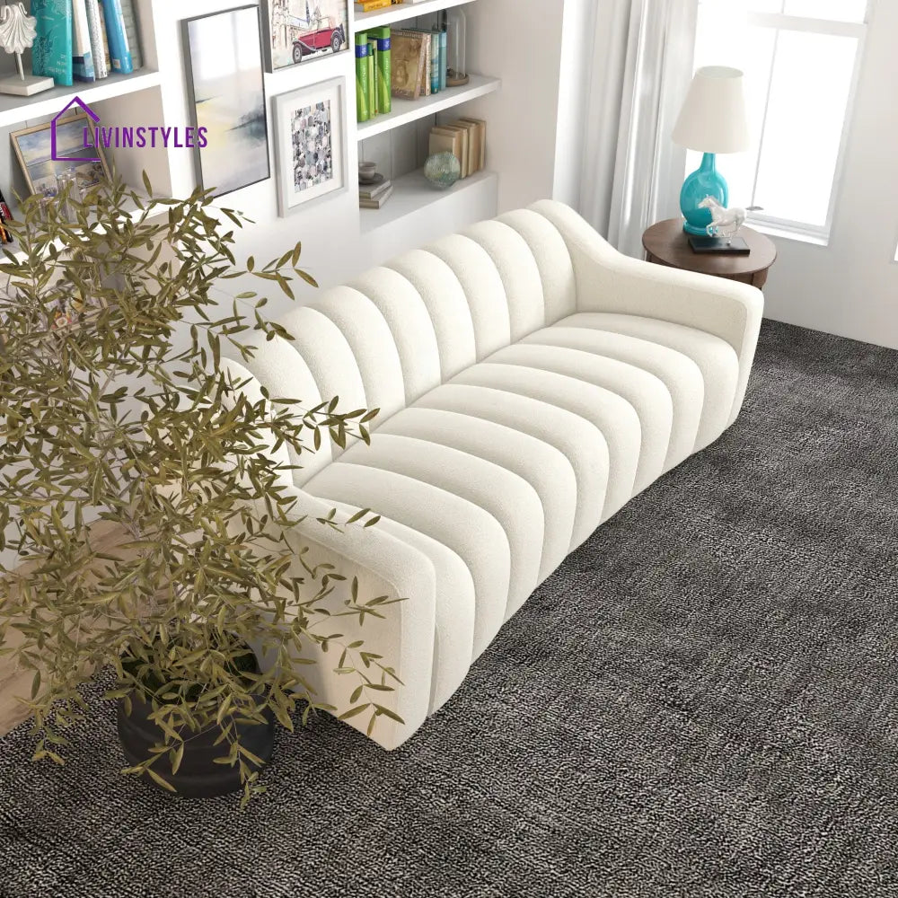 Kamal Three Seater Sofa For Living Room