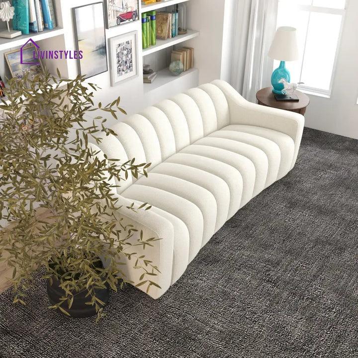 Kamal Three Seater Sofa For Living Room