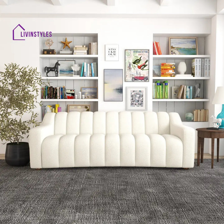 Kamal Three Seater Sofa For Living Room