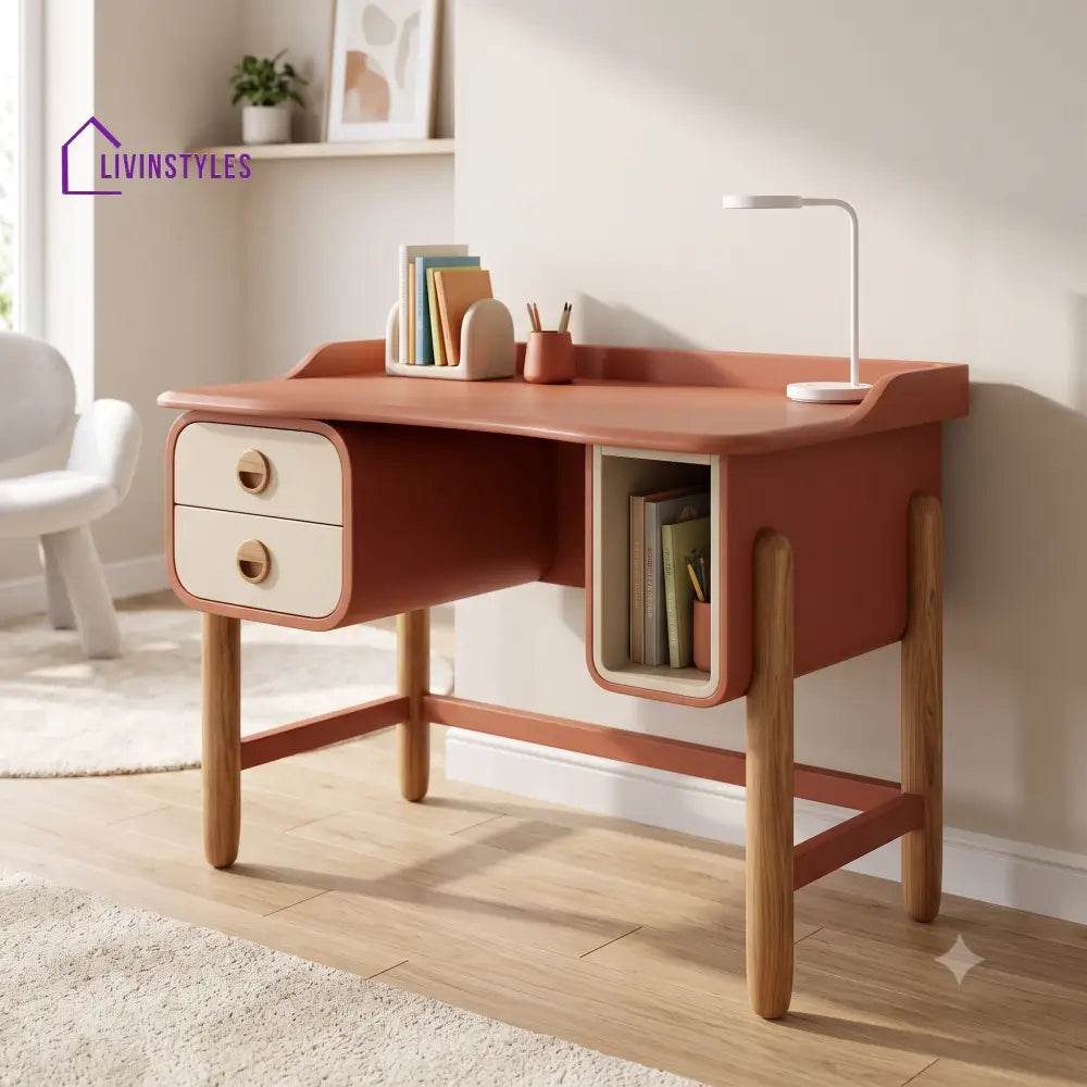 Kanchana Mango Wood Kids Study Table | Study Table for Kids
