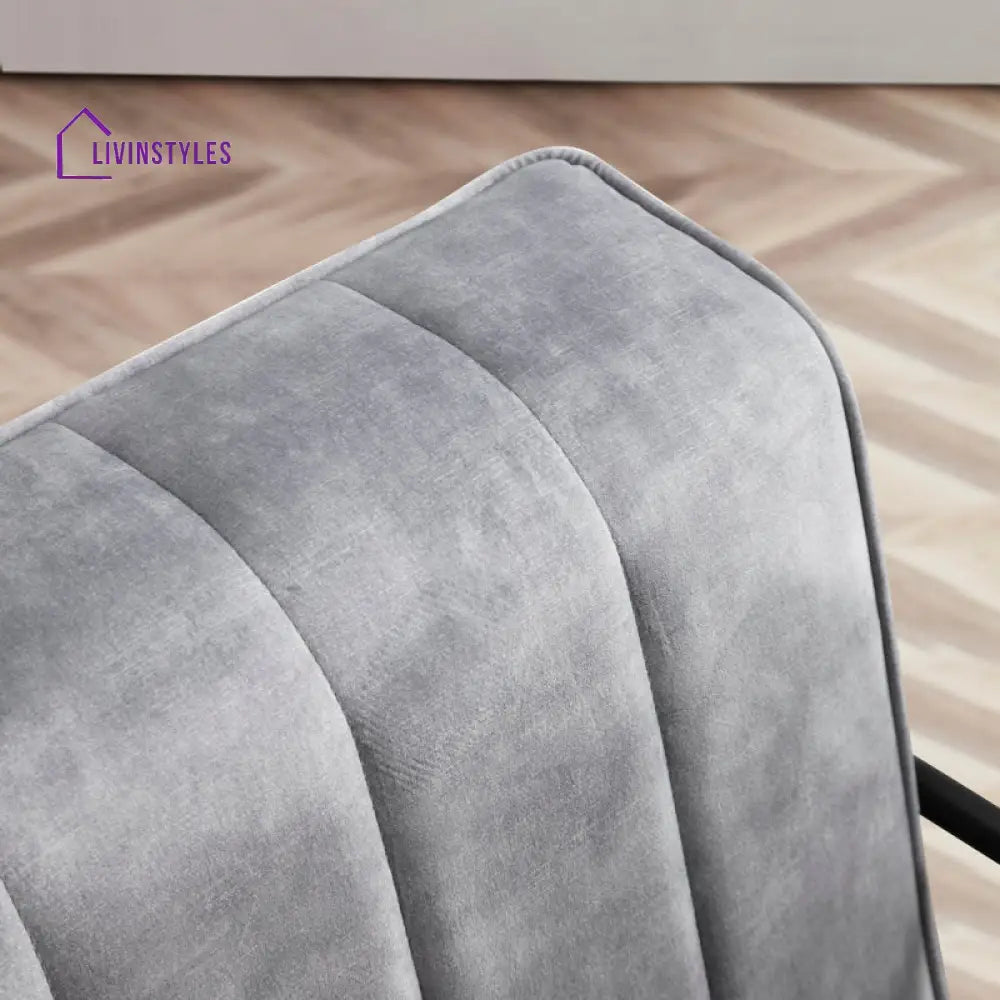 Kanika Metal and Fabric Arm Chair | Living Room Chair | Lounge Chair