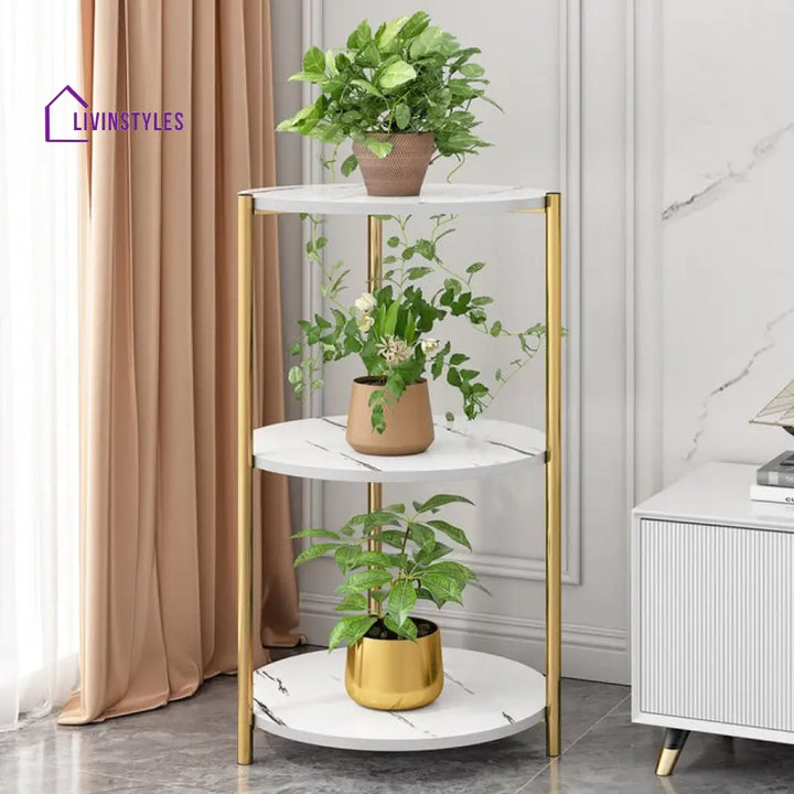 Kanika Metal Plant Stand For Balcony