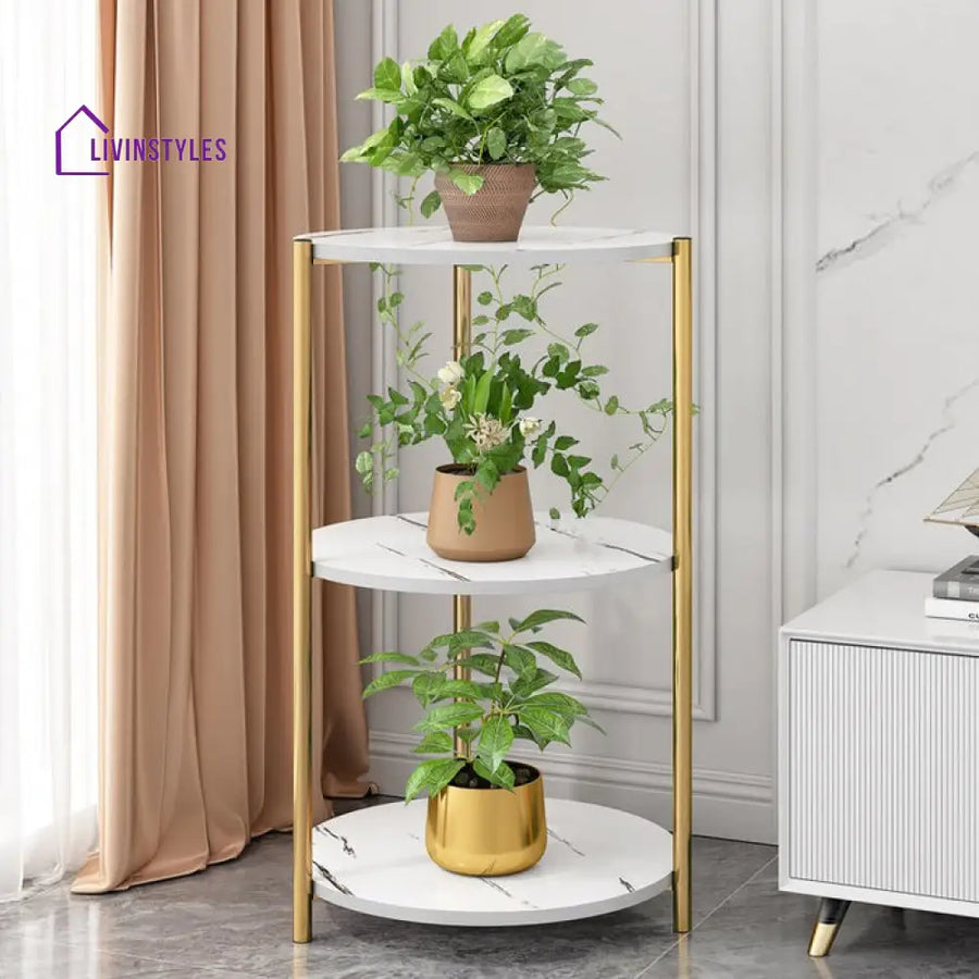 Kanika Metal Plant Stand For Balcony
