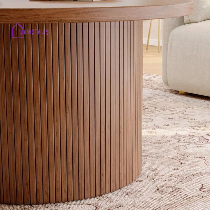 Kanika Solid Wood Coffee Table for Living Room