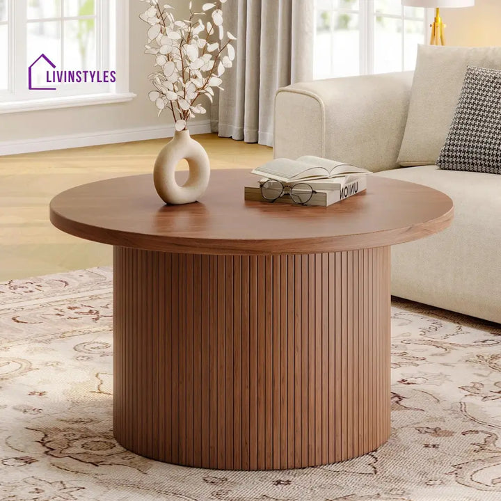 Kanika Solid Wood Coffee Table for Living Room