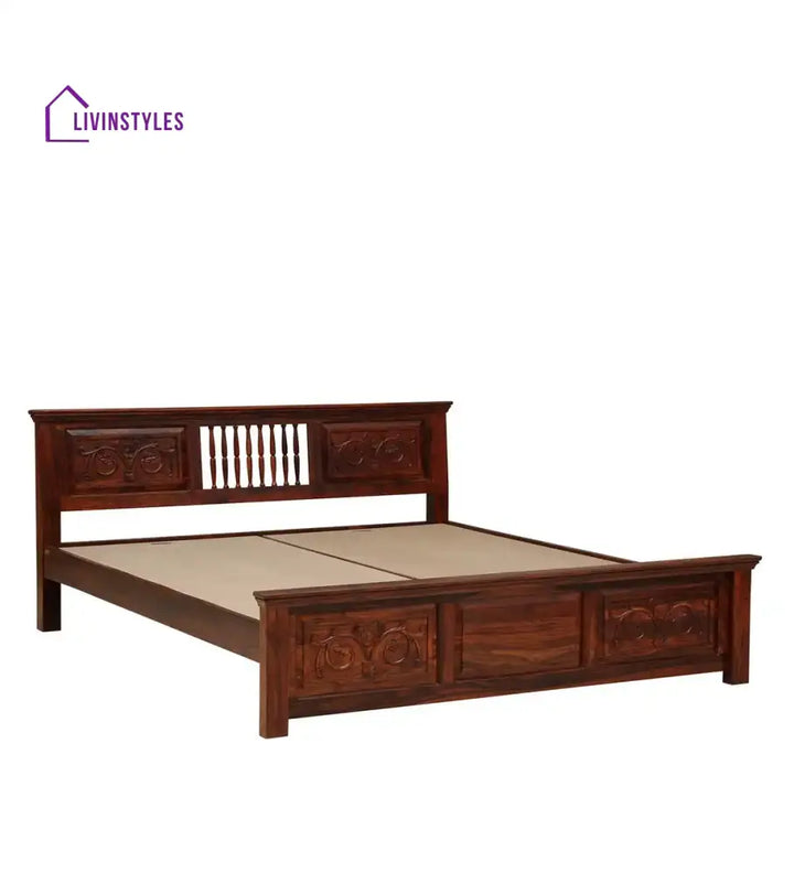 Devanti Traditional Solid Wood Beds Bed without storage