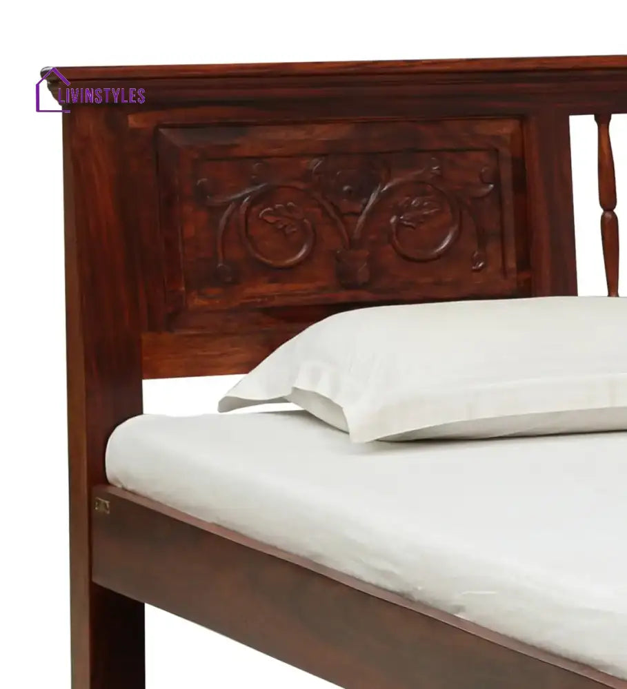 Devanti Traditional Solid Wood Beds Bed without storage