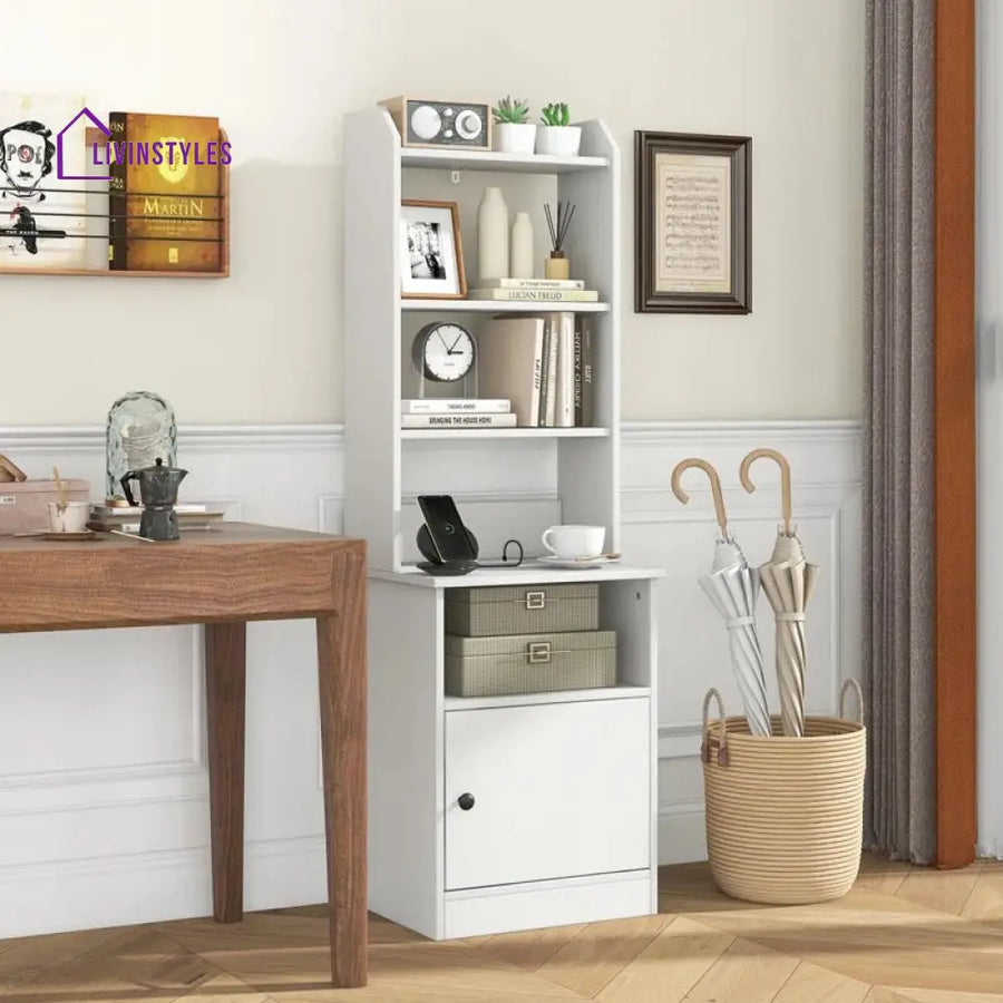 Karina Engineered Wood Bookshelves | Bookshelf for Living Room | Bedroom | Drawing Room | Study Room