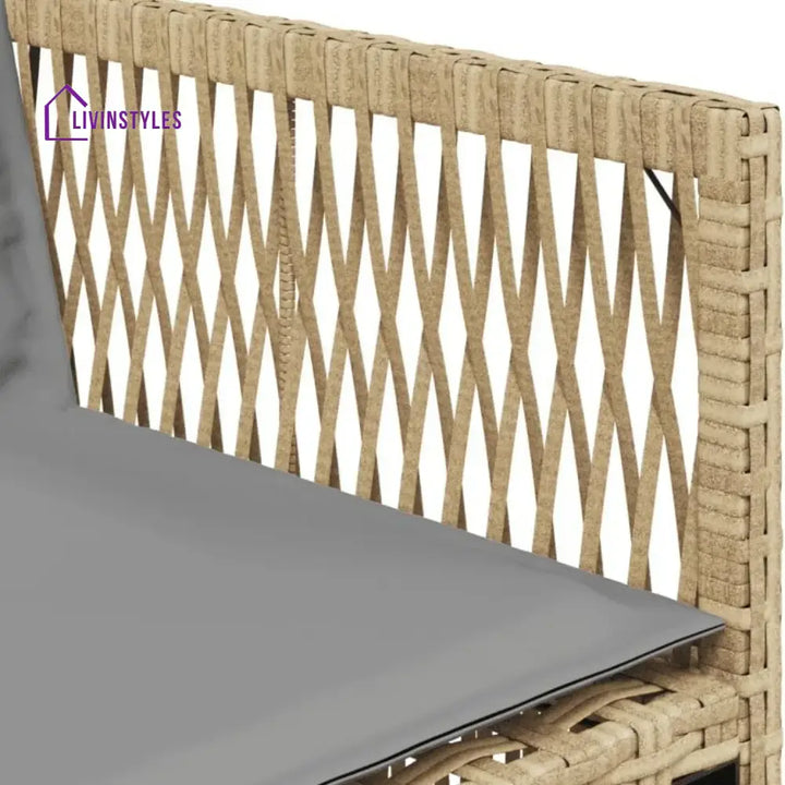 Karine Outdoor Rattan Wicker Dinning Set 7-Piece - Dining Set