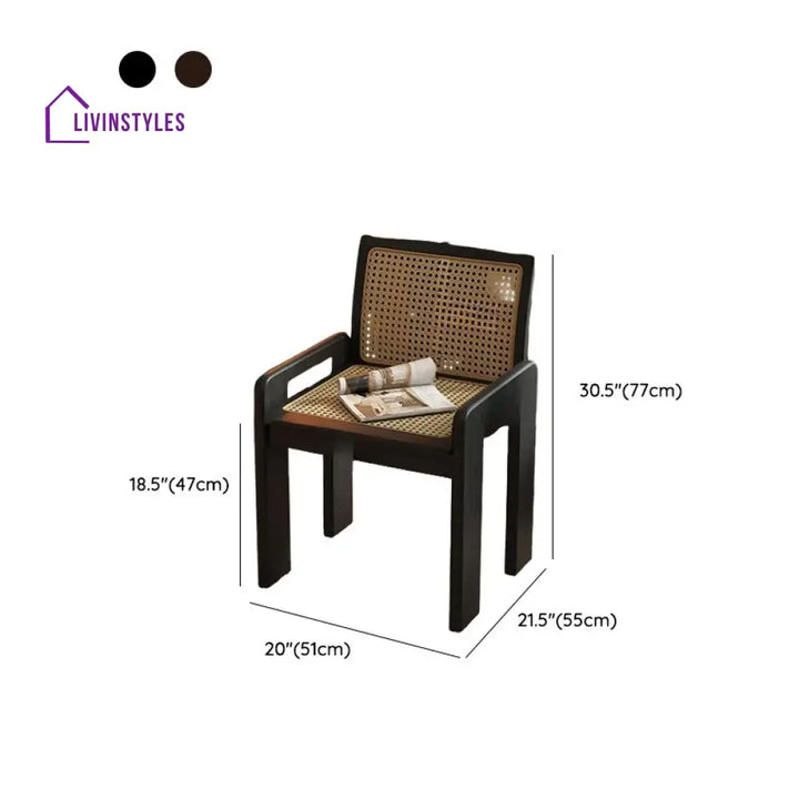 Karisha Wooden Dining Chair | Sheesham Wood