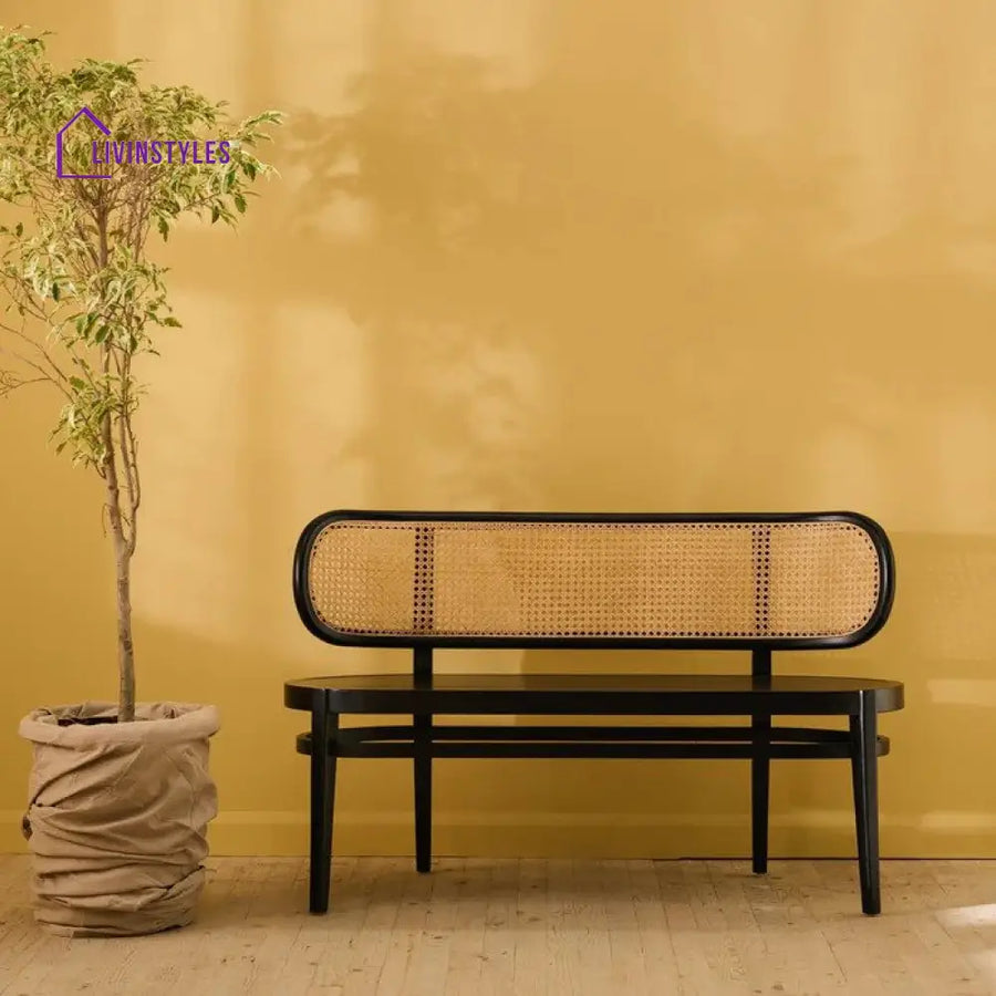 Buy Musk Teak Rattan Bench at best price online india