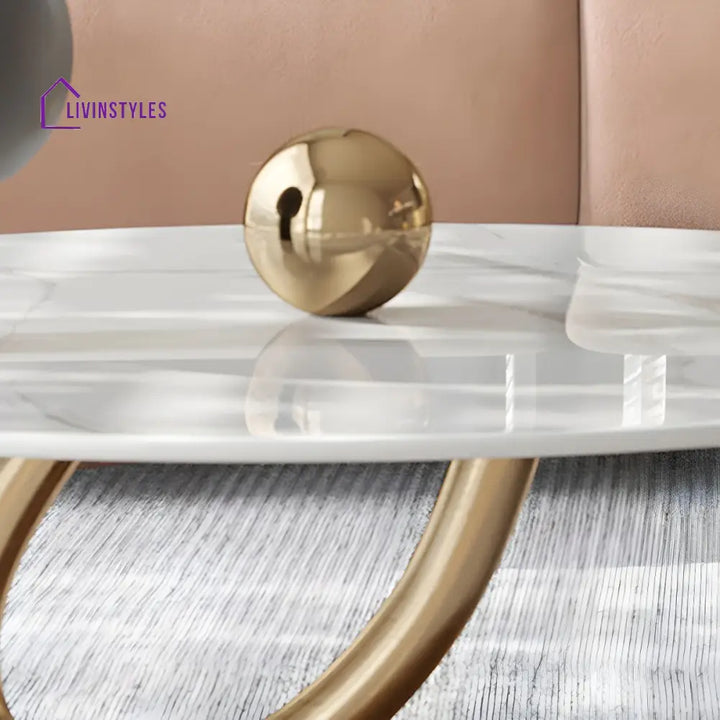 Kashmira Stainless Steel Coffee Table for Living Room
