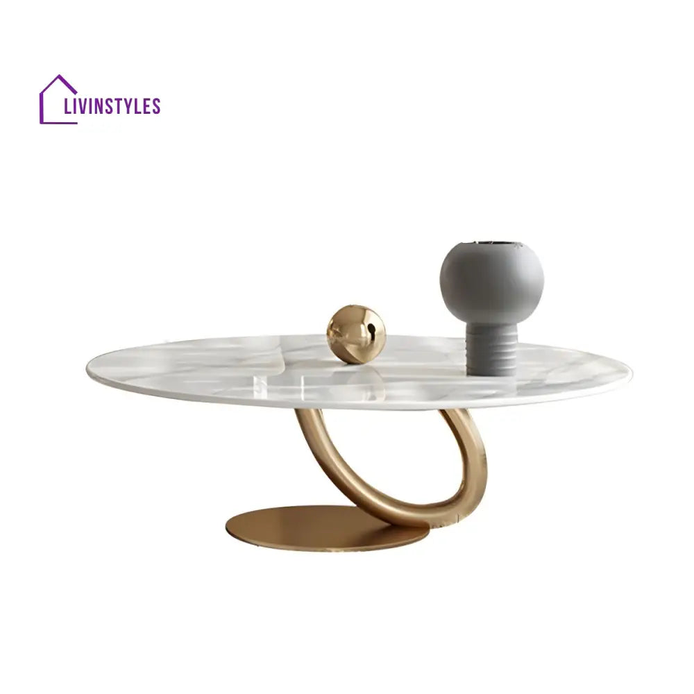 Kashmira Stainless Steel Coffee Table for Living Room