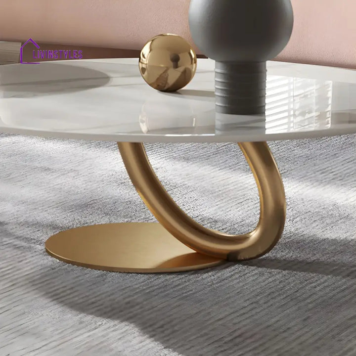 Kashmira Stainless Steel Coffee Table for Living Room