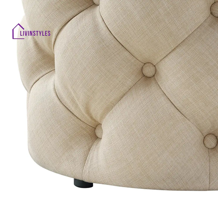 Katerina Round Ottoman