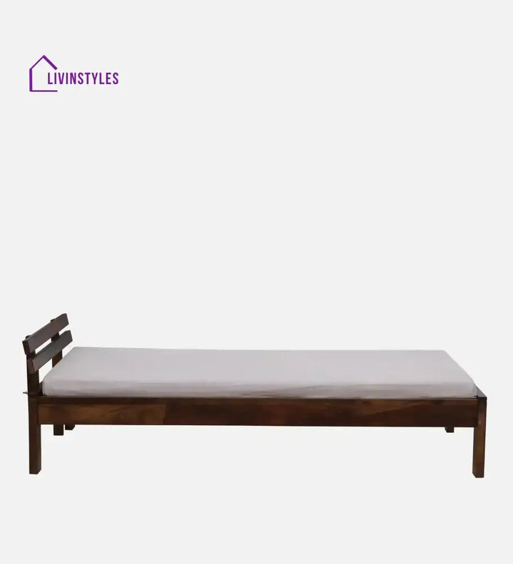 Amol Sheesham Wood Single Beds Bedroom Furniture Sets