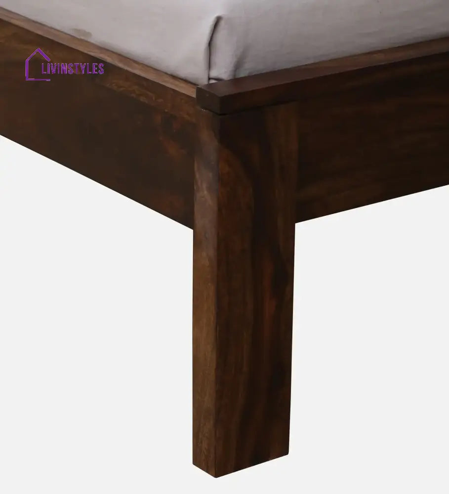 Amol Sheesham Wood Single Beds Bedroom Furniture Sets