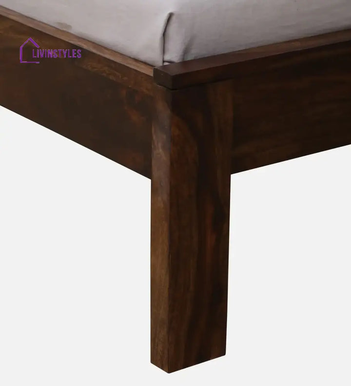 Amol Sheesham Wood Single Beds Bedroom Furniture Sets