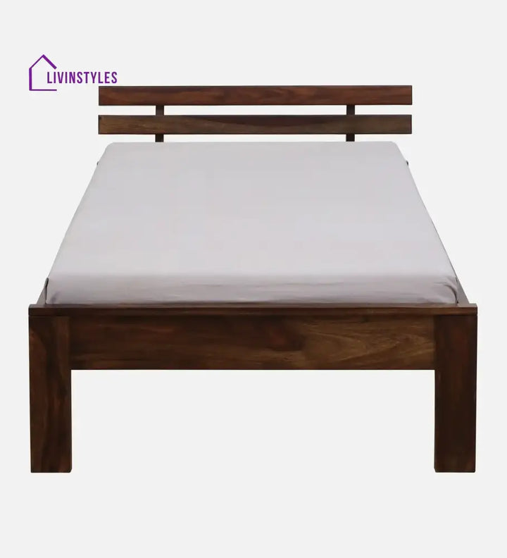 Amol Sheesham Wood Single Beds Bedroom Furniture Sets