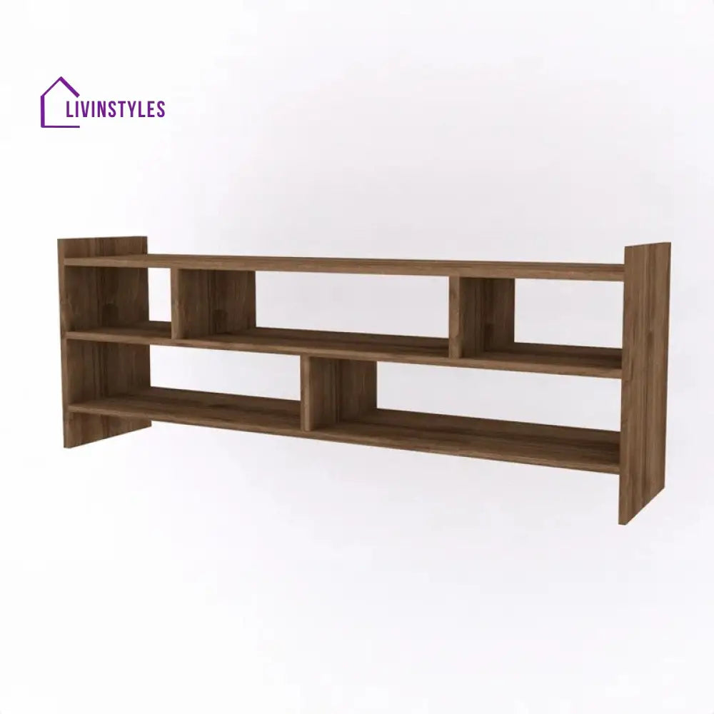 Katherine Wood Finish Tv Unit Stand for Living Room