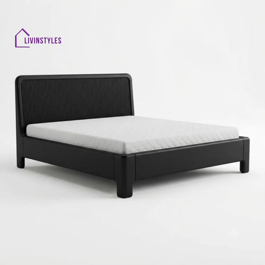 Katlego Wooden Double Bed | King Size Bed | Queen Size Bed - Bed Without Storage